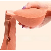 Extreme Push-Up Bra 8cm Thick Pads for Small Bust, Wireless Double Cup Lift, Soft Comfort Fabric, Adjustable Deep V Bras