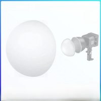 SmallRig Silicone Diffuser, Softbox for RC 60B, Installed with RC 60B Mini Reflector -4529