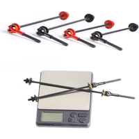 AliExpress NONE Ultralight Titanium Ti Axis QR Skewers MTB Road Bike Bicycle Quick Release 9mm 5mm Front 100 Rear 100/135mm Wheel Hub Skewers