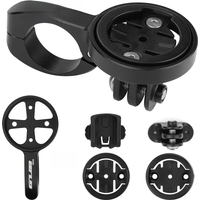 AliExpress NONE 22.2mm Bicycle TT Handlebar Computer Mount with 4 Adapters for Garmin for Bryton for Cateye for Sports Camera