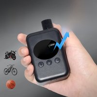 Motocycle Pump Mini Rechargeable Air Pump Tire Inflator Portable Compressor Digital Display Inflator For Motocycle Bicycle Balls