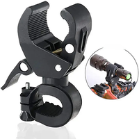 AliExpress NONE Bicycle Handlebar Flashlight Clip Holder Universal 360 Degree Rotating Bike LED Torch Mount Clamp Grip Bracket