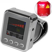 650nm Laser Physiotherapy Wrist Watch 12 Holes Diabetes Hypertension Treatment High Blood Pressure Laser Sinusitis Dizziness