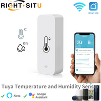 Tuya Smart Temperature And Humidity Sensor WiFi APP Remote Monitor For Smart Home var SmartLife WorkWith Alexa Google Assistant