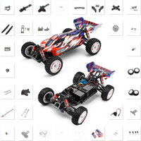 WLtoys 124008 1/12 RC Car Original Spare Parts Set Differential Shell Shock Absorber Tyre Dog Bone Brushless Motor Receiver