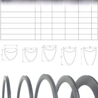 AliExpress carbonbeam 2025 NEW 36mm wide 700C tubeless Disc Brake carbon road rims 30mm 35mm 40mm 45mm 50mm 700c road carbon bicycle rims