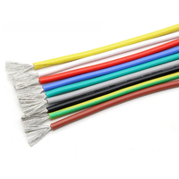 2/5/10M UL3135 Wire Silicone Insulation Tinned Copper 30 28 26 24 22 20 18 16 14 12 10AWG High Temperature Resistant Cable