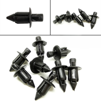 AliExpress NONE 100 Pcs Plastic Bicycle Fairing Rivet Setting Panel Fastener Clips For Honda Fastener Clips For Honda Suzukii Kawasakii