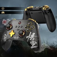 Z03DP Black Myth Wukong Gamepad 800Hz Wireless Dual Vibration Gaming Controller 6-Axis for Switch/IOS/Android/PC Hall Joystick