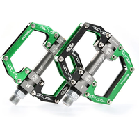 AliExpress ROCKBROS Cycling MTB Ultralight Bike Bicycle Pedals Mountain Road Bike Part Pedals Aluminum Alloy 3 Styles Bicycle Hollow Pedals