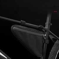 AliExpress NONE Waterproof Bike Triangle Bag Big Capacity MTB Frame Bag Portable Road Bicycle Leather Storage Bag Bike Accessory