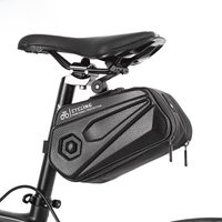 AliExpress West Biking WEST BIKING Bicycle Tail Bag 2.6L Capacity Reflective Cycling Saddle Bag Waterproof Hard Shell Pouch MTB Road Bike Accessories