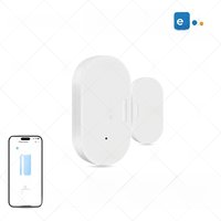 Smart Zigbee Door & Window Magnetic Sensor For Monitoring Open/Closed Status, App Remote Alarm Ideal For Home Security Detection