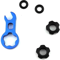 AliExpress NONE Installation Wrench Vacuum Tire Bicycle Tubeless Vacuum Tire Valve Nut Tire Valve Cap Tire Nozzle Lock Bike Presta Valve Nut