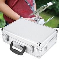 RC Airplane Transmitter Case Aluminum Sturdy RC Plane Remote Controller Storage Bag Waterproof for JR FUTABA FLYSKY Universal
