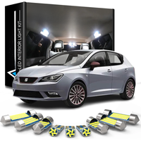 Car Interior LED Light Kit Canbus For Seat Ibiza 6P 6J 6L 6F MK5 MK4 1993-2023 Accessories Map Dome Trunk Glove Box Indoor Lamp