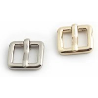10-50Pcs Customized Metal Turn Buckle Rectangle Shape Single Pin Buckles For Diy Bag Adjuster Buckle Accessory