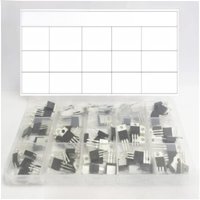 75 unids/caja 15Values efecto de campo Kit Transistores IRF3205 IRF640 IRF740 IRF840 IRF530 IRF630 IRF1010 IRFZ44 IRF9540 IRF730