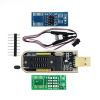 CH341A CH341B 24 25 Series EEPROM Flash BIOS USB CH341B Programmer Module SOP8 Test Clip For EEPROM 93CXX / 25CXX / 24CXX