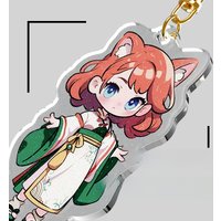 Custom Acrylic Keychains Cartoon Logo Key Chains Photo Customized Anime Charms Hologram Clear Personalized Designer Keychain