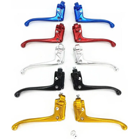 AliExpress NONE Dia-Compe City Retro Bike Brake Levers 22.2mm Aluminum Alloy Calipers V Brake Levers Hinged Installation Quick Release Clamp