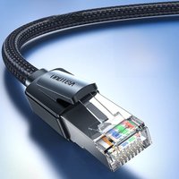 Vention Ethernet Cable CAT8 40Gbps Cotton Braided Network Lan Patch Cord for PC Modem Laptop PS 5/4 Router RJ45 Cable Ethernet