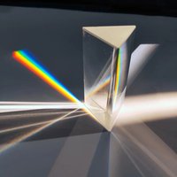 Crystal Prism, Viewing Rainbow, Viewing Spectrum, Science Education, Prism, Photography Props