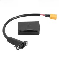 Charging Port Component Socket Plug Connecting Charging Interface Parts for Kugoo Kukirin G2 Max Electric Scooter