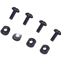 AliExpress NONE Emersongear Tactical MICH Helmet Screw 4 PCS/Set Protective Gear Parts Cycling Airsoft Hiking Hunting Outdoor Combat Sports BK