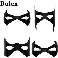 Bulex Adults Bat Superhero Night Knight Grayson Cosplay Nightwing Costume For Women Men Halloween Masquerade Eye Mask