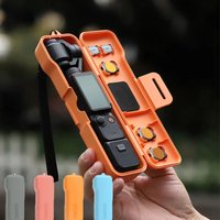 Portable Protective Case for DJI Osmo Pocket 3 Anti-fall Gimbal Protector Filter Storage Box with Hand Strap for Osmo Pocket 3
