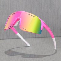 AliExpress NONE Cycling Sports Wrap Around Sunglasses For Women Men Large One Piece Sun Shades Cycling Fishing Skiing Fashion Sun Glasses UV400