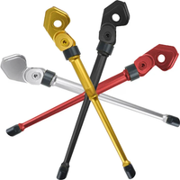 AliExpress Bicycle Kickstand Aluminum Alloy Foot Support CNC Feet Bracket Suitable For Brompton Folding Bike Footrest