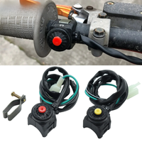 AliExpress Universal Motorcycle Kill Switch Red Push Button Horn Starter Dirt Bike ATV UTV Dual Sport For 22mm Handlebar Mounted Bars