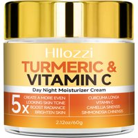 Turmeric&Vitamin C DayNight Moisturizer Cream Hydrating, Firming, Brightening, Smoothing, Repairing Hyaluronic Acid