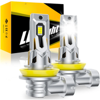 KAFOLEE 2pcs 120W Mini H11 LED Headlight Bulb High-power Led 30000LM CSP Led Canbus Auto Car Driving Lamp H8 H9 Headlamps New