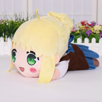Japan Anime Sega Fate/Extra: Last Encore: Saber Nero Claudius Mega Jumbo Nesoberi Plush Toy Soft Pillow Dolls 40cm