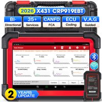 LAUNCH X431 CRP919E BT Scanner OBD2 Complet Système Complet CAN FD DOIP 32 Fonctions de Réinitialisation Codage ECU Outil de Diagnostic Bidirectionnel pour Voitures