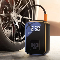 AliExpress EAFC 150PSI Rechargeable Car Air Compressor Portable Electric Tire Inflator For Car Bicycle Motorcycle Air Pump Tire Inflatable Pump