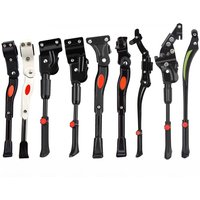 AliExpress MUQZI Mountain Bike Kick Stand Aluminum Alloy Heavy Duty Adjustable Bicycle Cycle Side Support Bracket Easy Install Bike Parking Rack