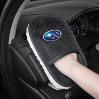 Car Wash Glove Wool Soft Polish Cleaning Brush Tools For Subaru STI Forester Impreza Legacy Outback XV BRZ WRX Tribeca