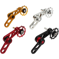 AliExpress NONE Litepro Chainring Tensioner Rear Derailleur Zipper Folding Bike Chain Guide Pulley Bike Parts For Oval Tooth Plate Accessory