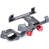 AliExpress NVPONE Aluminum Bike Bicycle Phone Holder Motorcycle Rearview Holder Mount 360 Degree Rotatable Handlebar For Phone GPS Phone Stand