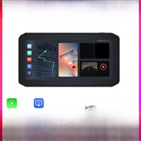 EKIY 6.25" GPS Navigation Display Screen Portable Digital Motorcycle Dashboard Wireless CarPlay Moto Android Auto TPMS Monitor