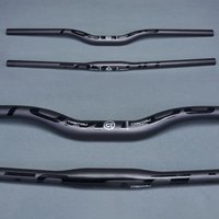 AliExpress TOMTOU Carbon Fiber Handlebars Mountain Bike MTB Bicycle Handlebar 31.8mm Cycling Steering Wheel 580mm - 760mm Matte