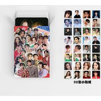 Thailand CP GMMTV Cosplay 92Pcs/Set Boxed Card Stickers High Quality INS Style Double Sides Printing LOMO Cards BKPP Fans Gifts