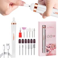 LULAA Portable Manicure Set Full Set of Professional Manicure and Pedicure Tools for Exfoliation and Polishing for Nail Salon