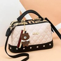 New Woman shoulder bag Large capacity Handbag for Women Crossbody bag Lychee pattern Portable bucket bag ladies messenger bags