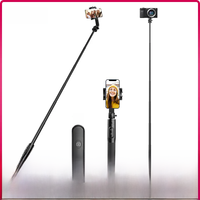 Ulanzi SK-03 1.5m Bluetooth Wireless Selfie Stick Tripod Monopod for Smartphone GoPro Hero 12 11 10 9 8 insta360 X3 DSLR Camera