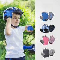 AliExpress NONE Outdoor Sports Cycling Half Finger Gloves For Boys Girls, Antislip Breathable Thin Spring Summer Gloves, Bicycle Riding Equipmen